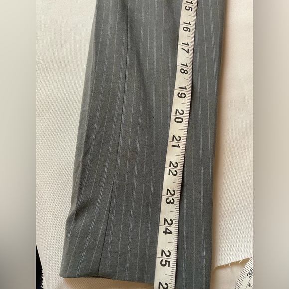 Metrostyle Gray Pinstripe brazer and pants - Picture 6 of 13